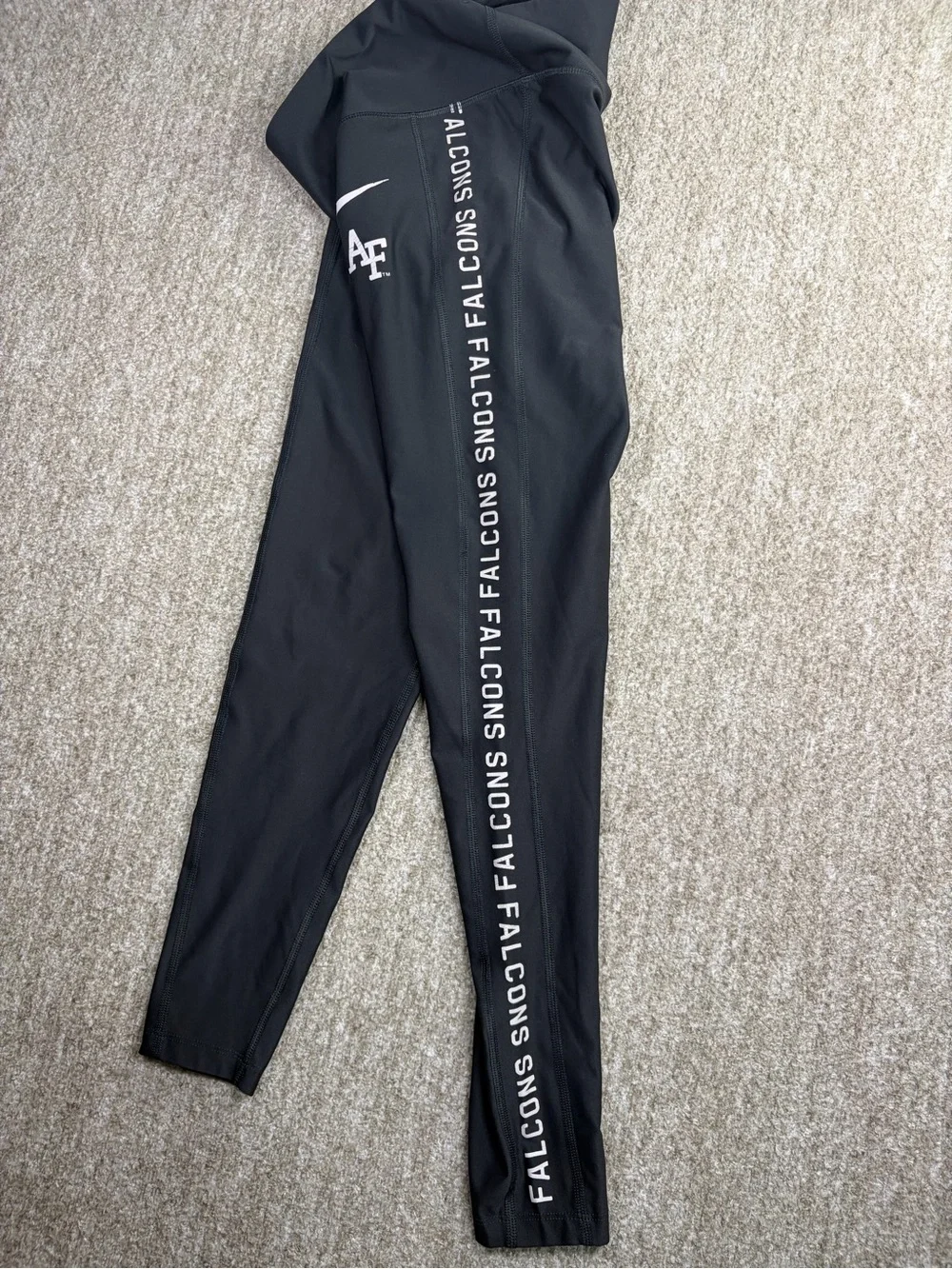Nike Air Force Academy Falcons Women's High-Rise Leggings Black Small